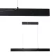 MILAGRO ML6473 PIERCE Modern Led Függesztett Lámpa Fekete LED IP20