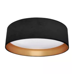   MILAGRO ML7070 RONDO Ernyős Mennyezeti Lámpa Fekete, Arany LED IP20