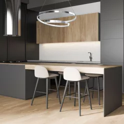   MILAGRO ML7949 LUCERO Modern Led Függesztett Lámpa Ezüst LED IP20