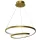 MILAGRO ML7950 LUCERO Modern Led Függesztett Lámpa Arany LED IP20