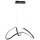 MILAGRO ML7951 TESORO Modern Led Függesztett Lámpa Fekete LED IP20