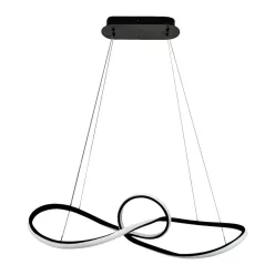   MILAGRO ML8116 Modern Led Függesztett Lámpa Fekete LED IP20