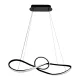MILAGRO ML8116 Modern Led Függesztett Lámpa Fekete LED IP20