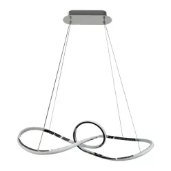 MILAGRO ML8117 Modern Led Függesztett Lámpa Króm LED IP20