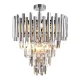 MILAGRO ML8805 MADISON Kristály Mennyezeti Lámpa Ezüst E14 IP20