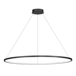   MILAGRO ML8864 SATURNO Fürdőszobai Függő Lámpa Fekete LED IP44