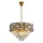 MILAGRO ML8895 LUXURIA Kristály Függesztett Lámpa Arany E14 IP20