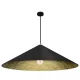 MILAGRO MLP0647 FUJI Modern Függesztett Lámpa Fekete, Arany E27 IP20