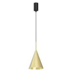   MILAGRO MLP0963 CAPITAL Modern Függesztett Lámpa Fekete, Arany GX53 IP20