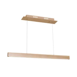   MILAGRO MLP568 TIMBER Modern Led Függesztett Lámpa Világos Fa LED IP20