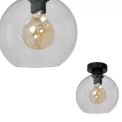   MILAGRO MLP6573 SOFIA Vintage Mennyezeti Lámpák Fekete LED IP20
