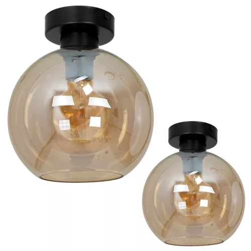 MILAGRO MLP6575 SOFIA Vintage Mennyezeti Lámpák Fekete LED IP20
