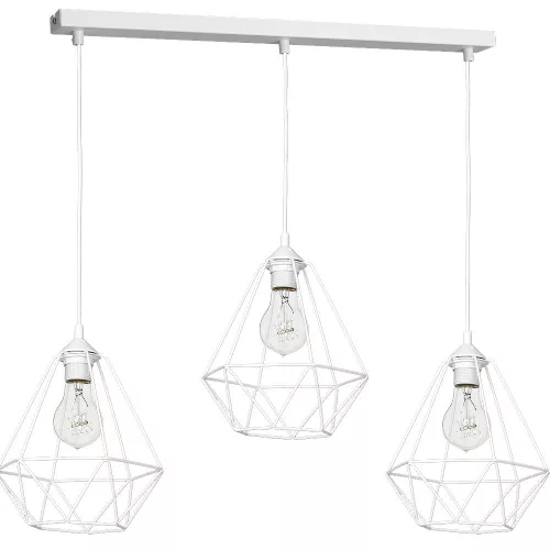 MILAGRO MLP7213 BASKET Többágú Függesztett Lámpa Fehér E27 IP20