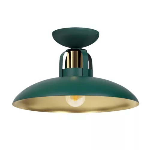 MILAGRO MLP7708 FELIX Loft Mennyezeti Lámpa Zöld, Arany E27 IP20