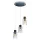 MILAGRO MLP8556 MADERA Többágú Függesztett Lámpa Fehér E27 IP20