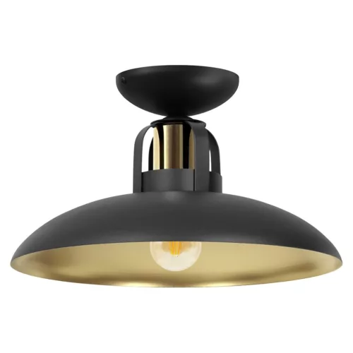 MILAGRO MLP8905 FELIX Loft Mennyezeti Lámpa Fekete, Arany E27 IP20