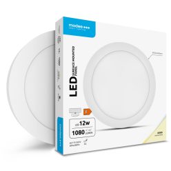   Modee LED Panel Kerek - Felszerelhető A2-series 12W 4000K (1080 lumen) ERP