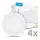 Modee LED Panel Kerek - Beépíthető P-series 12W 4000K (1320 lumen) P4 ERP