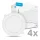 Modee LED Panel Kerek - Beépíthető P-series 12W 6000K (1320 lumen) P4 ERP