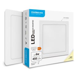   Modee Lighting LED Panel Négyzet - Felszerelhető 6W 4000K (450 lumen) A-series