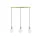 Markslojd SKY 106335 Függőlámpa 3x60W/E27 IP20