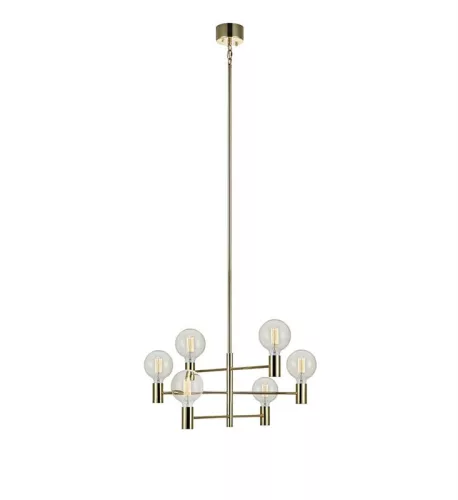 MARKSLÖJD 106418 CAPITAL Glamour Csillár Sárgaréz E27 IP20