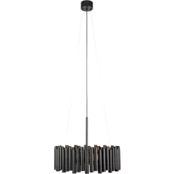   MARKSLÖJD 107925 LEVEL Glamour Függesztett Lámpa Fekete E27 IP20
