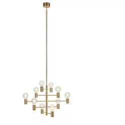   MARKSLÖJD 108117 PARIS Glamour Függesztett Lámpa Sárgaréz E27 IP20