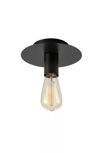 MARKSLÖJD 108540 PIATTO Loft Mennyezeti Lámpa Fekete E27 IP20