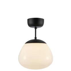   MARKSLÖJD 108543 RISE Loft Mennyezeti Lámpa Fehér, Fekete E27 IP20
