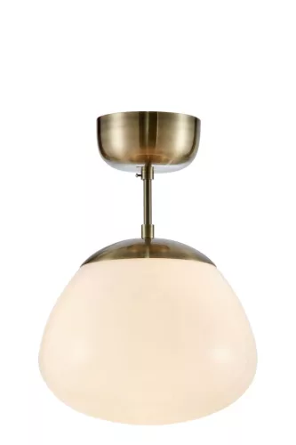 MARKSLÖJD 108544 RISE Glamour Mennyezeti Lámpa Fehér, Sárgaréz E27 IP20