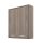 Nerva 60 wall cabinet with 2 doors, rauna elm