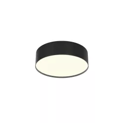   MAYTONI C032CL-24W3K-RD-B ZON Hengeres Mennyezeti Lámpa Fekete LED IP20