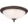 MAYTONI C908-CL-03-R PASCAL Klasszikus Mennyezeti Lámpa Antik Bronz, Fehér E27 IP20