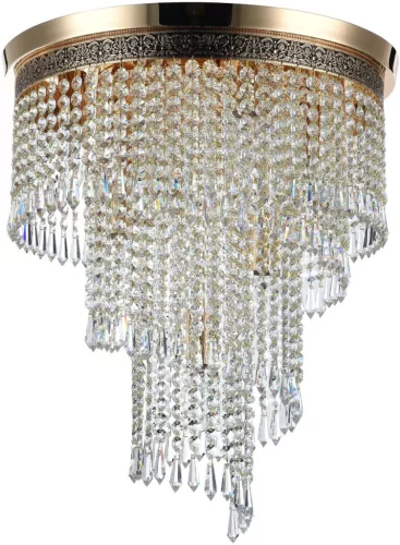 MAYTONI DIA522-CL-07-G CASCADE Kristály Mennyezeti Lámpa Arany E14 IP20
