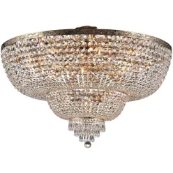   MAYTONI DIA890-CL-18-G PALACE Kristály Mennyezeti Lámpa Antik Arany E27 IP20