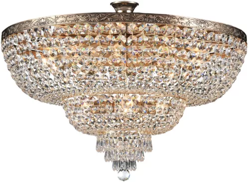 MAYTONI DIA891-CL-14-G PALACE Kristály Mennyezeti Lámpa Antik Arany E27 IP20