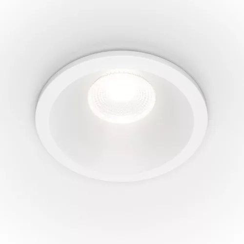 MAYTONI DL034-01-06W3K-W ZOOM Fürdőszobai Beépíthető Lámpa Fehér LED IP65