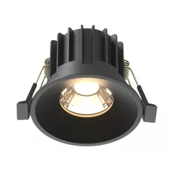 Maytoni Round DL058-12W3K-B 1x12W/LED 3000K 910lm IP20