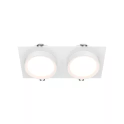 Maytoni Hoop DL086-02-GX53-SQ-W 2x15W/GX53 IP20