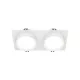 Maytoni Hoop DL086-02-GX53-SQ-W 2x15W/GX53 IP20