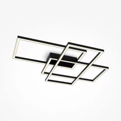   MAYTONI MOD016CL-L80BK Modern LED Mennyezeti Lámpa Fekete LED IP20