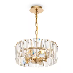  MAYTONI MOD043PL-04G PUNTES Kristály Függesztett Lámpa Arany E14 IP20