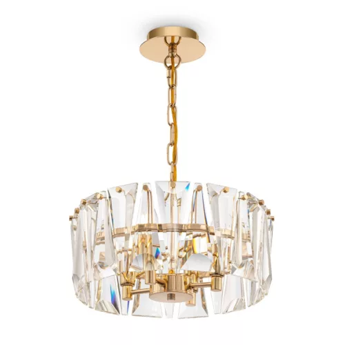 MAYTONI MOD043PL-04G PUNTES Kristály Függesztett Lámpa Arany E14 IP20