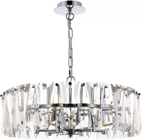 MAYTONI MOD043PL-06CH PUNTES Kristály Függesztett Lámpa Króm E14 IP20
