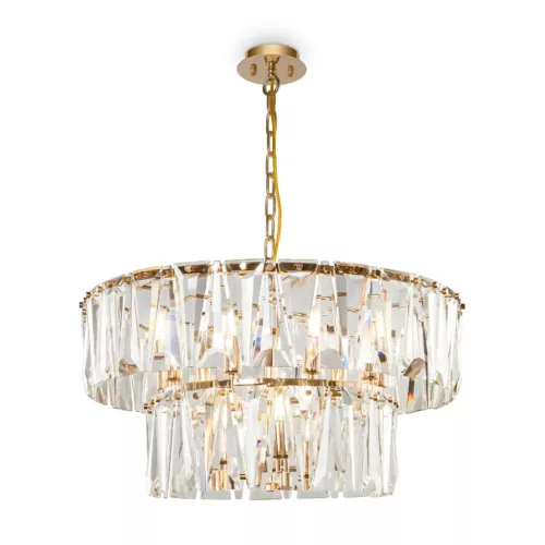 MAYTONI MOD043PL-12G PUNTES Kristály Függesztett Lámpa Arany E14 IP20