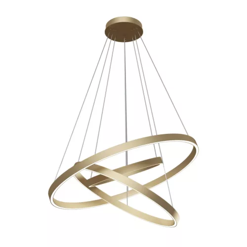 MAYTONI MOD058PL-L100BS4K RIM Modern Led Függesztett Lámpa Sárgaréz LED IP20
