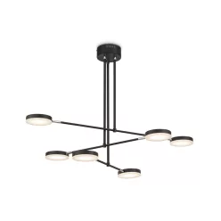   MAYTONI MOD070PL-L38B3K FAD Modern Led Függesztett Lámpa Fekete LED IP20