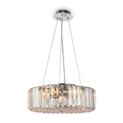   MAYTONI MOD080CL-06CH RECINTO Kristály Függesztett Lámpa Króm E27 IP20