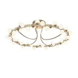   MAYTONI MOD081CL-L48G3K TESSARA Glamour Mennyezeti Lámpa Fehér, Sárga LED IP20